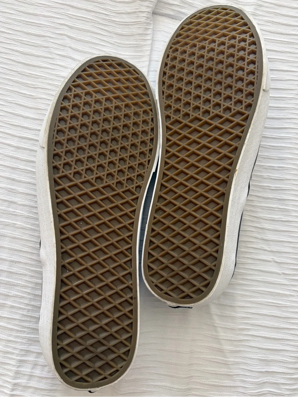 Vans Checkerboard Slip-On in Black and Gray